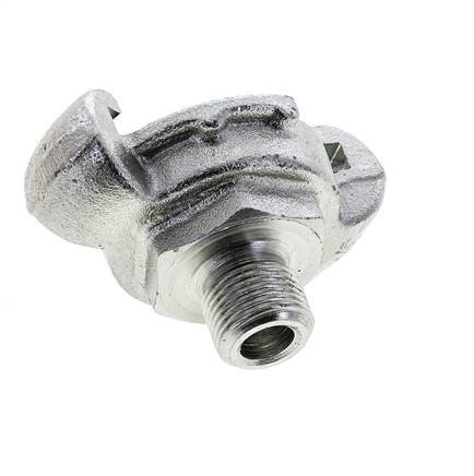 Gusseisen DN 8,5 DIN 3489 Schraubenkupplung G 3/8'' Außengewinde