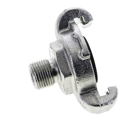 Gusseisen DN 8,5 DIN 3489 Schraubenkupplung G 3/8'' Außengewinde