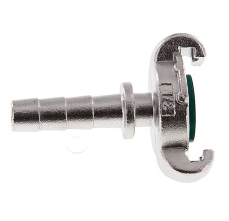 Edelstahl DN 9 DIN 3489 Drehklauenkupplung 13 mm (1/2'') Schlauchbolzen