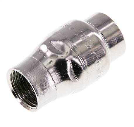 G1/2'' Edelstahl 304 Rückschlagventil FKM (leichte Feder) 0,03-16bar - CLIS3E