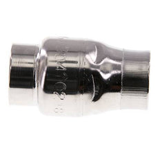 G1/2'' Edelstahl 304 Rückschlagventil FKM (leichte Feder) 0,03-16bar - CLIS3E