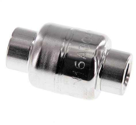 G1/4'' Edelstahl 304 Rückschlagventil FKM (leichte Feder) 0,03-16bar - CLIS3E