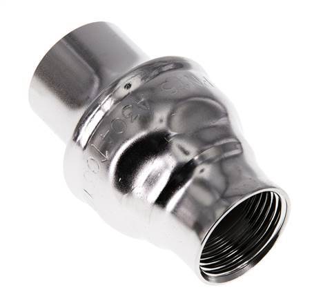 G3/4'' Edelstahl 304 Rückschlagventil FKM (leichte Feder) 0,03-16bar - CLIS3E