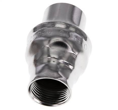 G3/4'' Stainless Steel 304 Check Valve EPDM 0.03-16bar (0.44-232psi) - WRAS and NSF ANSI 61 [8 Pieces]