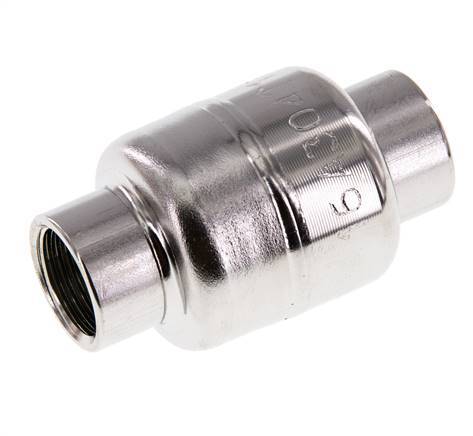 G3/8'' Edelstahl 304 Rückschlagventil FKM (leichte Feder) 0,03-16bar - CLIS3E
