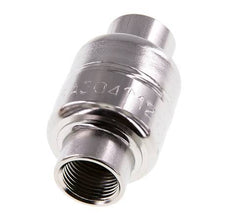 G3/8'' Edelstahl 304 Rückschlagventil FKM (leichte Feder) 0,03-16bar - CLIS3E