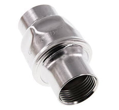G1'' Edelstahl 304 Rückschlagventil FKM (leichte Feder) 0,03-16bar - CLIS3E