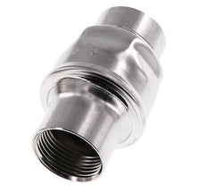 G1'' Edelstahl 304 Rückschlagventil FKM (leichte Feder) 0,03-16bar - CLIS3E