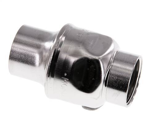 G1'' Edelstahl 304 Rückschlagventil FKM (leichte Feder) 0,03-16bar - CLIS3E