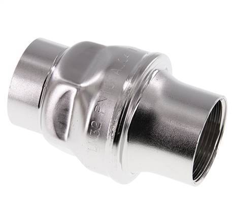 G1 1/4'' Stainless Steel 304 Check Valve FKM 0.03-16bar (0.44-232psi) - Reinforced pin [6 Pieces]