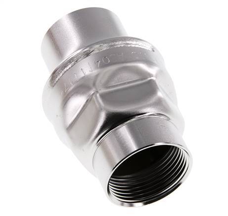 G1-1/4'' Edelstahl 304 Rückschlagventil FKM (leichte Feder) 0,03-16bar - CLIS3E