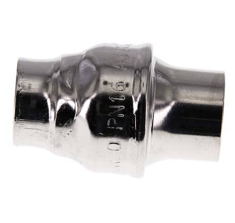 G3/4'' Stainless Steel 316 Check Valve EPDM 0.03-16bar (0.44-232psi) - WRAS [8 Pieces]