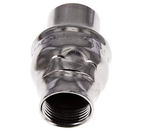 G3/4'' Stainless Steel 316 Check Valve EPDM 0.03-16bar (0.44-232psi) - WRAS [8 Pieces]