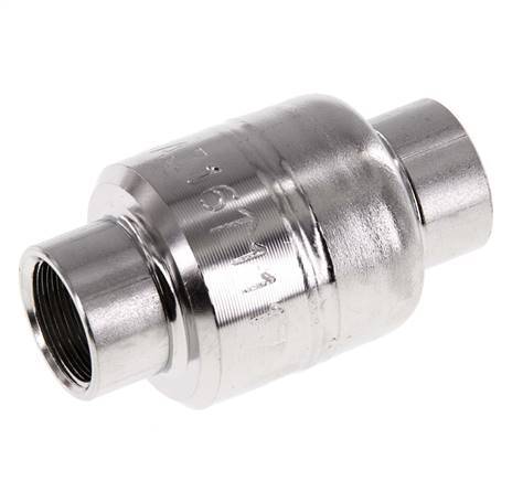 G3/8'' Rückschlagventil Edelstahl 316 FKM (leichte Feder) 0,03-16bar - CLIS4E
