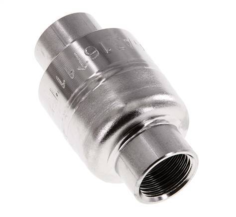 G3/8'' Rückschlagventil Edelstahl 316 FKM (leichte Feder) 0,03-16bar - CLIS4E