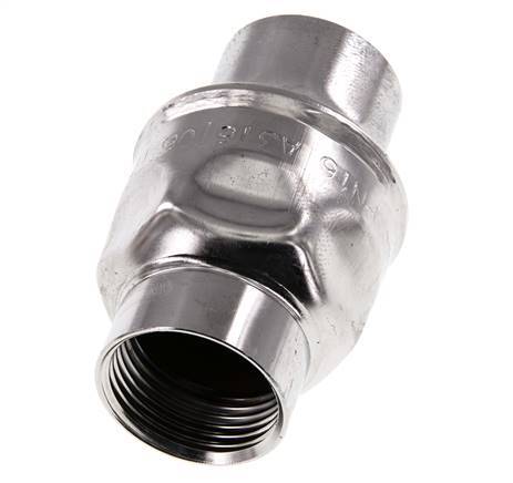 G1'' Stainless Steel 316 Check Valve EPDM 0.03-16bar (0.44-232psi) - WRAS [8 Pieces]