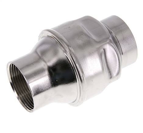 G1 1/2'' Stainless Steel 316 Check Valve FKM 0.03-16bar (0.44-232psi) - Heavy duty [6 Pieces]