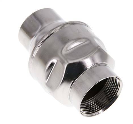 G1 1/2'' Stainless Steel 316 Check Valve FKM 0.03-16bar (0.44-232psi) - NSF ANSI 61