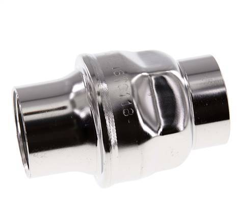 G1 1/4'' Stainless Steel 316 Check Valve FKM 0.03-16bar (0.44-232psi) - NSF ANSI 61 - Reinforced pin [6 Pieces]