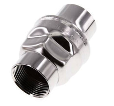 G1 1/4'' Edelstahl 316 Rückschlagventil FKM 0.03-16bar - NSF ANSI 61 - Verstärkter Stift [6 Stück]