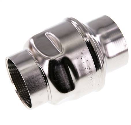 G2'' Rückschlagventil Edelstahl 316 FKM (leichte Feder) 0,03-16bar - CLIS4E