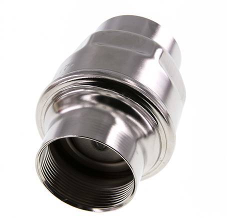 G2'' Rückschlagventil Edelstahl 316 FKM (leichte Feder) 0,03-16bar - CLIS4E