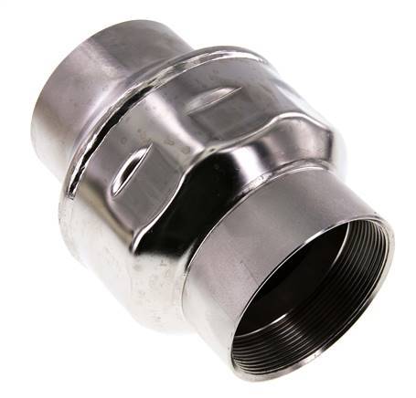 G4'' Check Valve Stainless Steel 316 FKM (Light Spring) 0.03-16bar - CLIS4E
