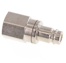 Nickel-plated Brass DN 10 Air Coupling Plug G 1/2 inch Female Double Shut-Off