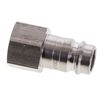Edelstahl DN 10 Luftkupplungsstecker G 3/8 Zoll Innengewinde