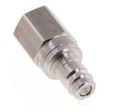 Edelstahl DN 10 Luftkupplungsstecker G 1/2 Zoll Innengewinde Doppelabsperrung
