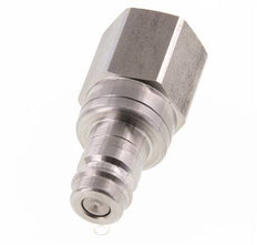 Edelstahl DN 10 Luftkupplungsstecker G 1/2 Zoll Innengewinde Doppelabsperrung
