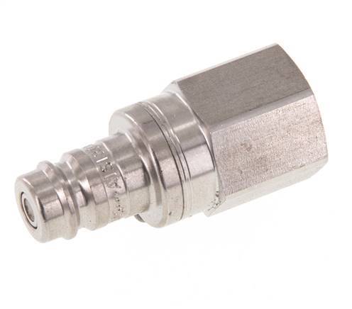 Edelstahl DN 10 Luftkupplungsstecker G 3/8 Zoll Innengewinde Doppelabsperrung