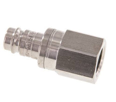 Edelstahl DN 10 Luftkupplungsstecker G 3/8 Zoll Innengewinde Doppelabsperrung