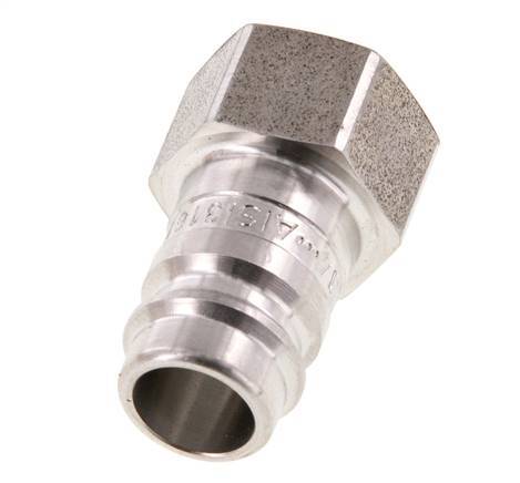 Edelstahl 316L DN 10 Luftkupplungsstecker G 3/8 Zoll Innengewinde