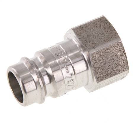 Edelstahl 316L DN 10 Luftkupplungsstecker G 3/8 Zoll Innengewinde