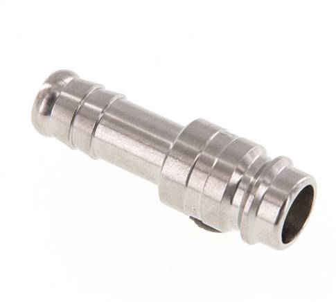Edelstahl DN 10 Luftkupplungsstecker 10 mm Schlauchpfeiler