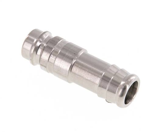 Edelstahl DN 10 Luftkupplungsstecker 13 mm Schlauchpfeiler