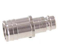 Edelstahl DN 10 Luftkupplungsstecker 19 mm Schlauchpfeiler