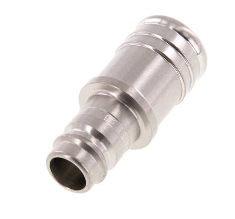 Edelstahl DN 10 Luftkupplungsstecker 19 mm Schlauchpfeiler