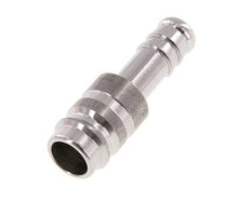 Edelstahl DN 10 Luftkupplungsstecker 10 mm Schlauchsäule Doppelabsperrung