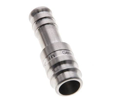 Edelstahl 316L DN 10 Luftkupplungsstecker 10 mm Schlauchpfeiler