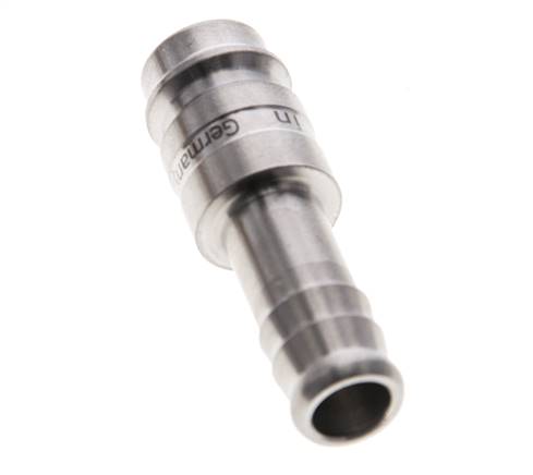 Edelstahl 316L DN 10 Luftkupplungsstecker 10 mm Schlauchpfeiler