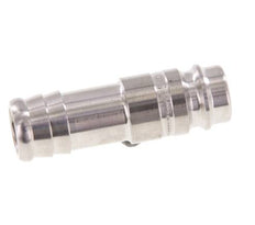 Edelstahl 316L DN 10 Luftkupplungsstecker 13 mm Schlauchpfeiler