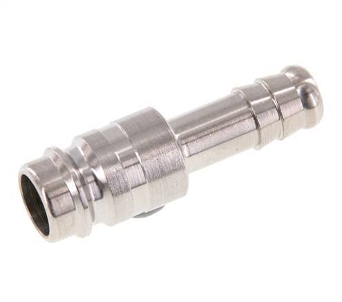 Edelstahl 316L DN 10 Luftkupplungsstecker 9 mm Schlauchpfeiler