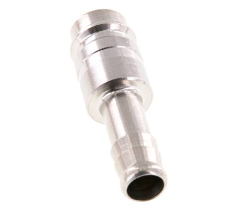 Edelstahl 316L DN 10 Luftkupplungsstecker 9 mm Schlauchpfeiler