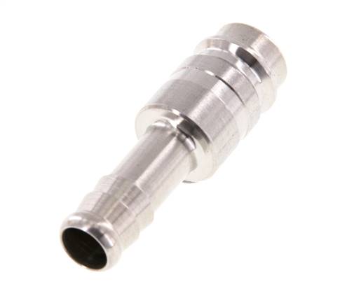 Edelstahl 316L DN 10 Luftkupplungsstecker 9 mm Schlauchpfeiler