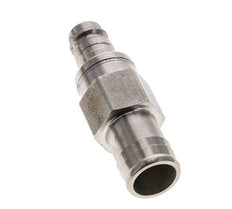 Edelstahl 316L DN 10 Luftkupplungsstecker 19 mm Schlauchsäule Doppelabsperrung
