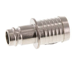 Gehärteter Stahl DN 10 Luftkupplungsstecker 19 mm Schlauchpfeiler