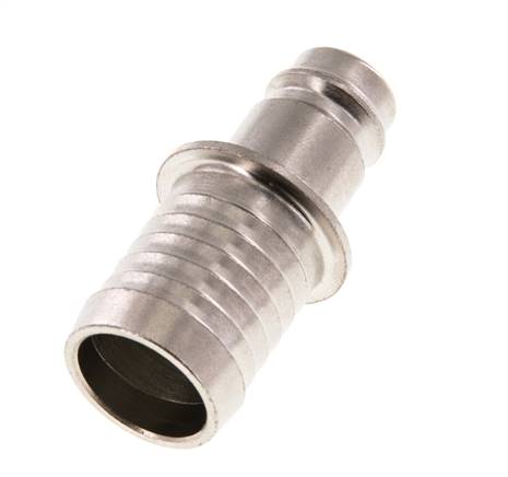 Gehärteter Stahl DN 10 Luftkupplungsstecker 19 mm Schlauchpfeiler