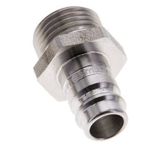Edelstahl DN 10 Luftkupplungsstecker G 1/2 Zoll Außengewinde